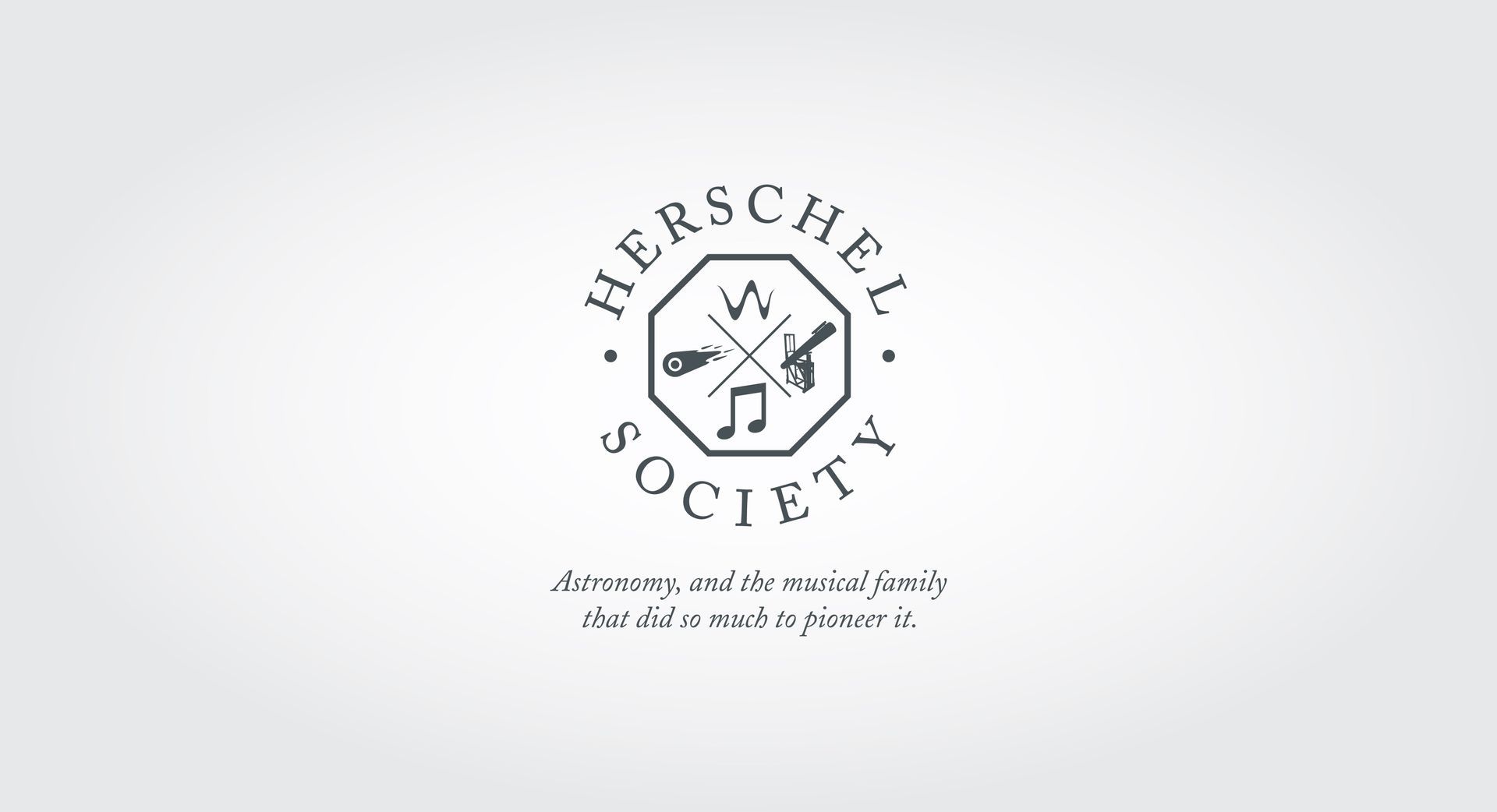 Herschel society new logo, rebrand