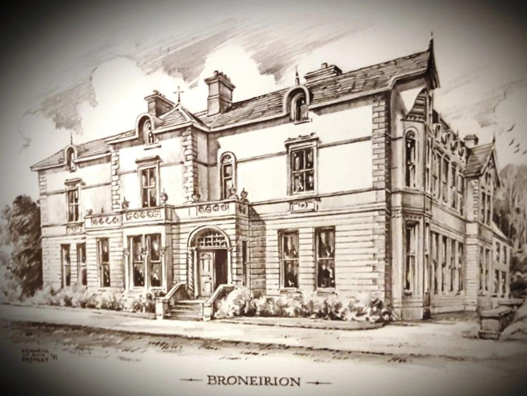 David Davies built Broneirion in Llandinam in 1865
