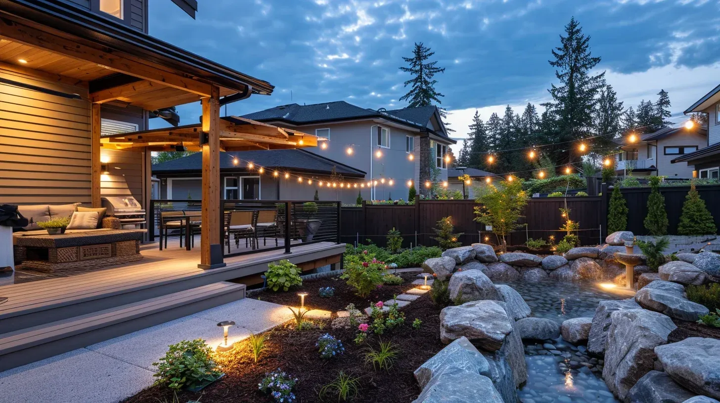 Cedar Renewal Surrey sands and oils old decks to restore rich tones. Grain glows again. Very cost-effective transformation.
Fascia Hidden-Edge Surrey Deck gives modern crisp outline. Clean architectural finish. Luxury exterior styling.
Glass View Deck Surrey keeps sightlines open for gardens, pools, and views. Expands feel of outdoor space. Premium choice in Surrey estates.
Aluminum Rail Surrey offers rust-proof confidence. Excellent choice for Vancouver-area rain. Low maintenance for decades.
Cable Rail Modern Surrey enhances minimalism and open viewing. Sleek stainless tension lines. Perfect for premium contemporary homes.