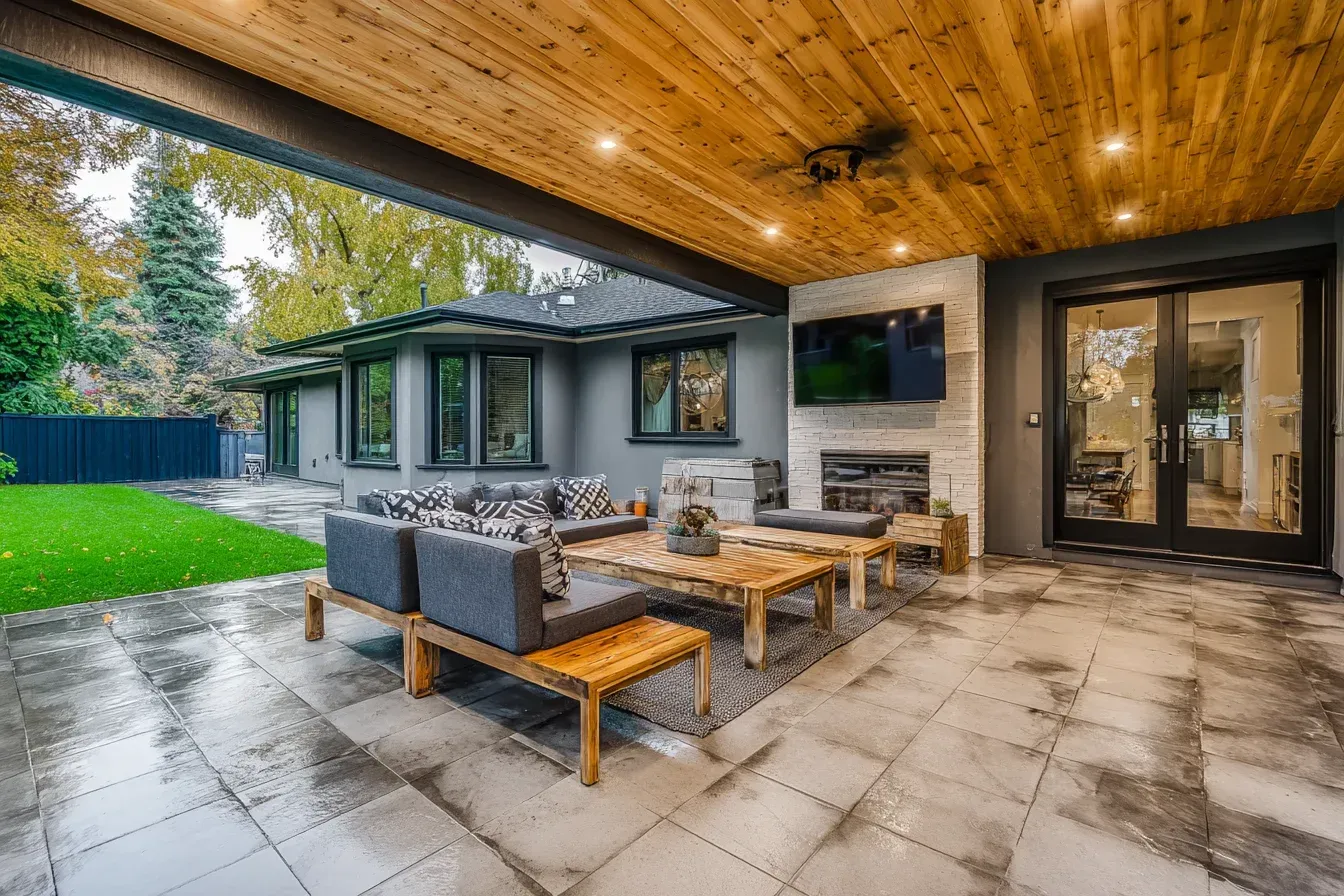 Deck maintenance Vancouver including cleaning, staining, sealing, and protection services. Deck Builders Vancouver ensure long-term deck durability and beauty. Essential for cedar deck longevity in Vancouver.
Outdoor kitchen deck Vancouver BC created by Deck Builders Vancouver with reinforced supports and heat-safe design. This deck installation Vancouver enhances outdoor entertainment. Great for luxury backyards.