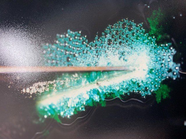 Processo chimico di un metallo