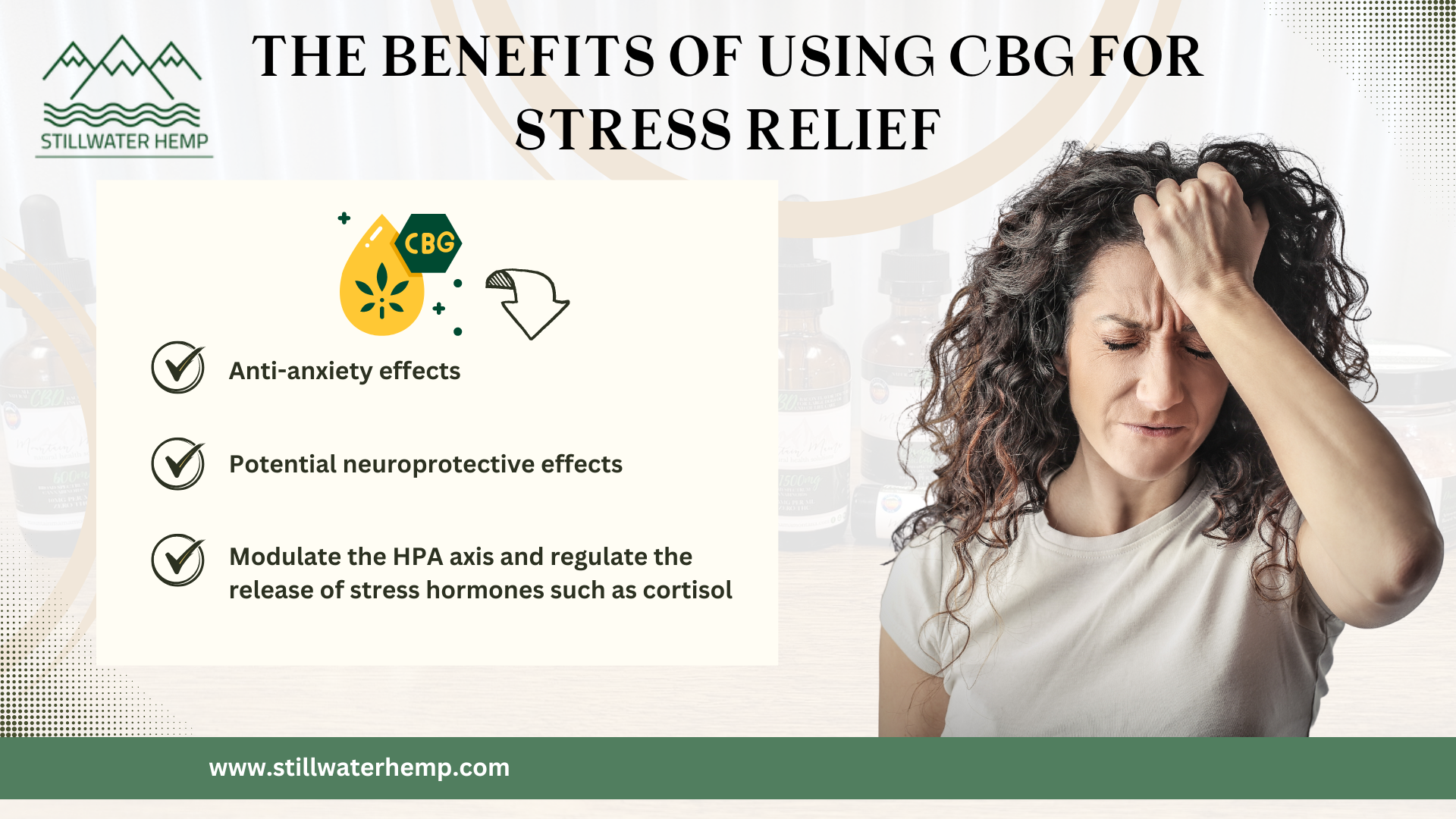 The Benefits of Using CBG for Stress Relief