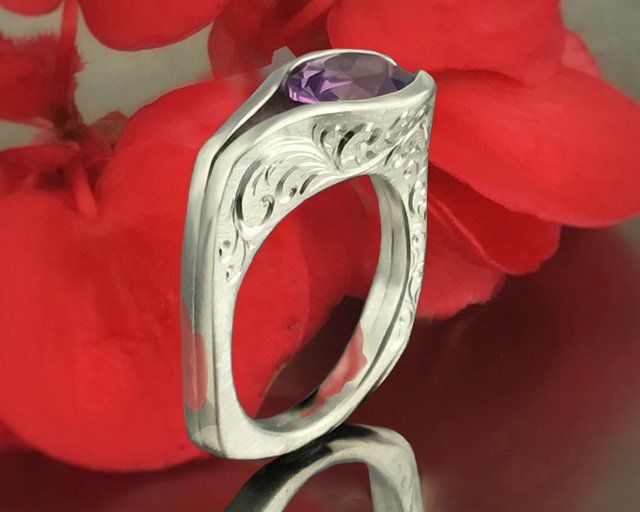 custom designed gem ring