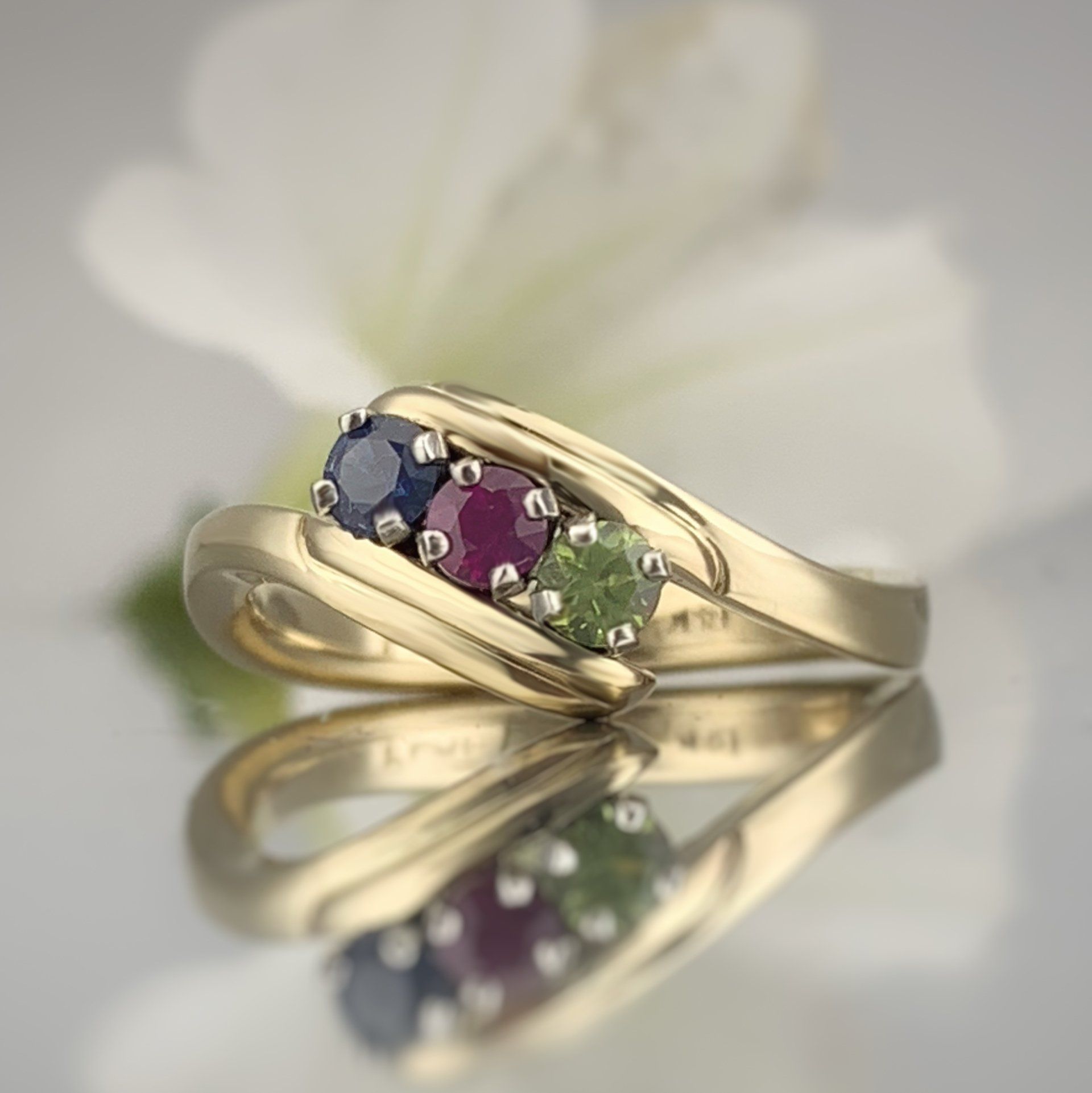 mothers ring, family ring, birthstones