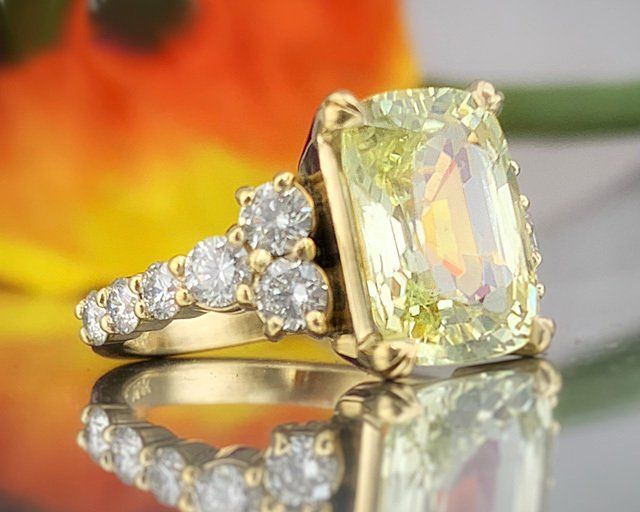 custom platinum engagement ring