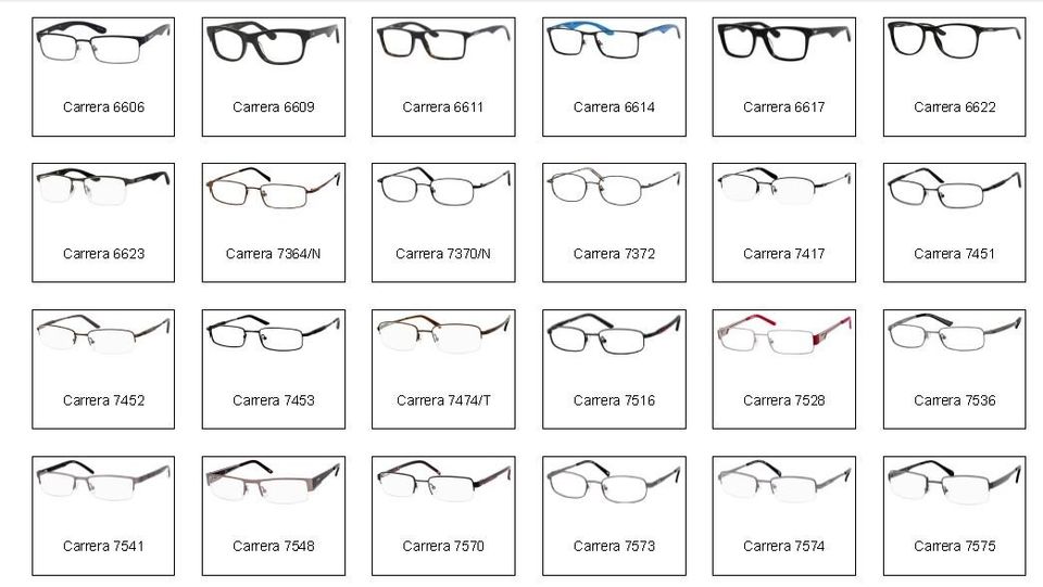 Carrera eyeglasses in Boca Raton Florida