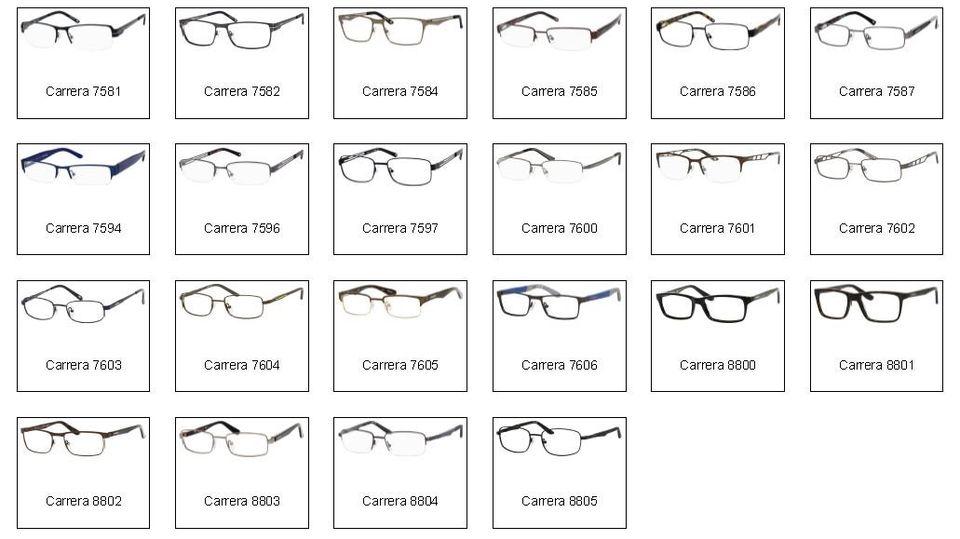 Carrera eyeglasses in Boca Raton Florida