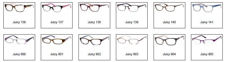 Juicy Couture eyeglasses in Boca Raton Florida