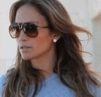 JLO wearing Tom Ford sunglasses in Boca Raton Florida