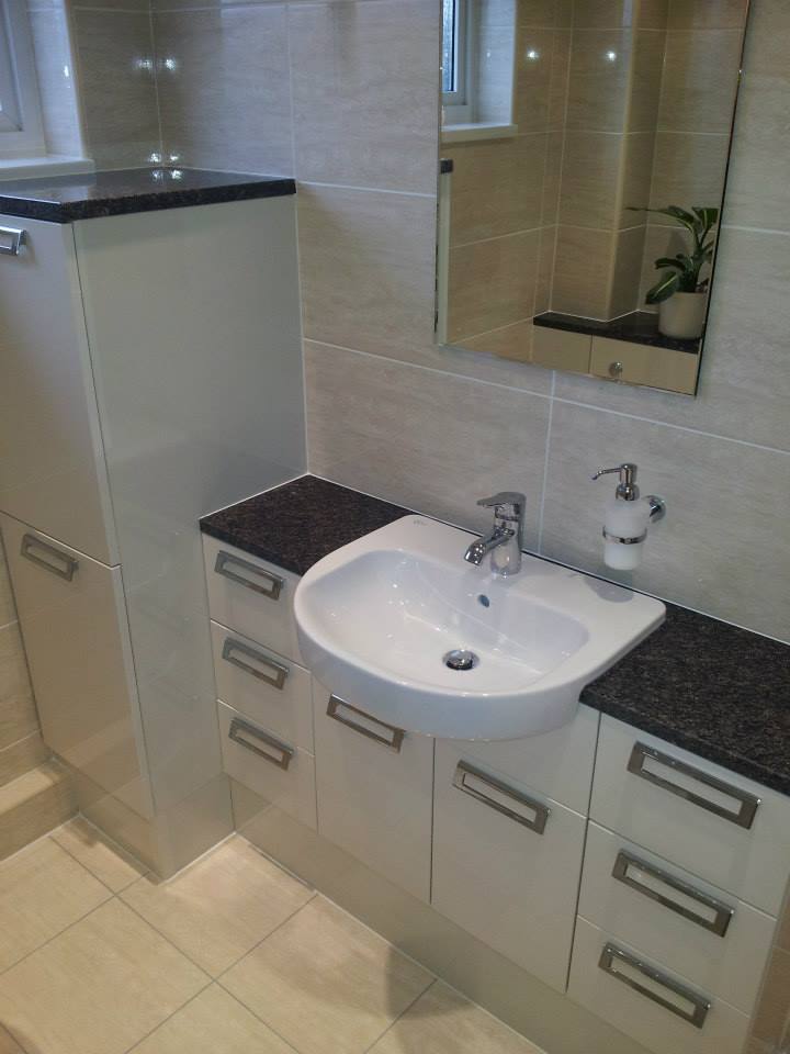 Example of our bathroom installation