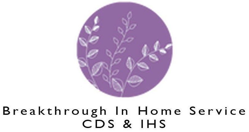 A logo for breakthrough in home service cds and ihs