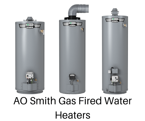 AO Smith Gas Fired Residential Water Heaters