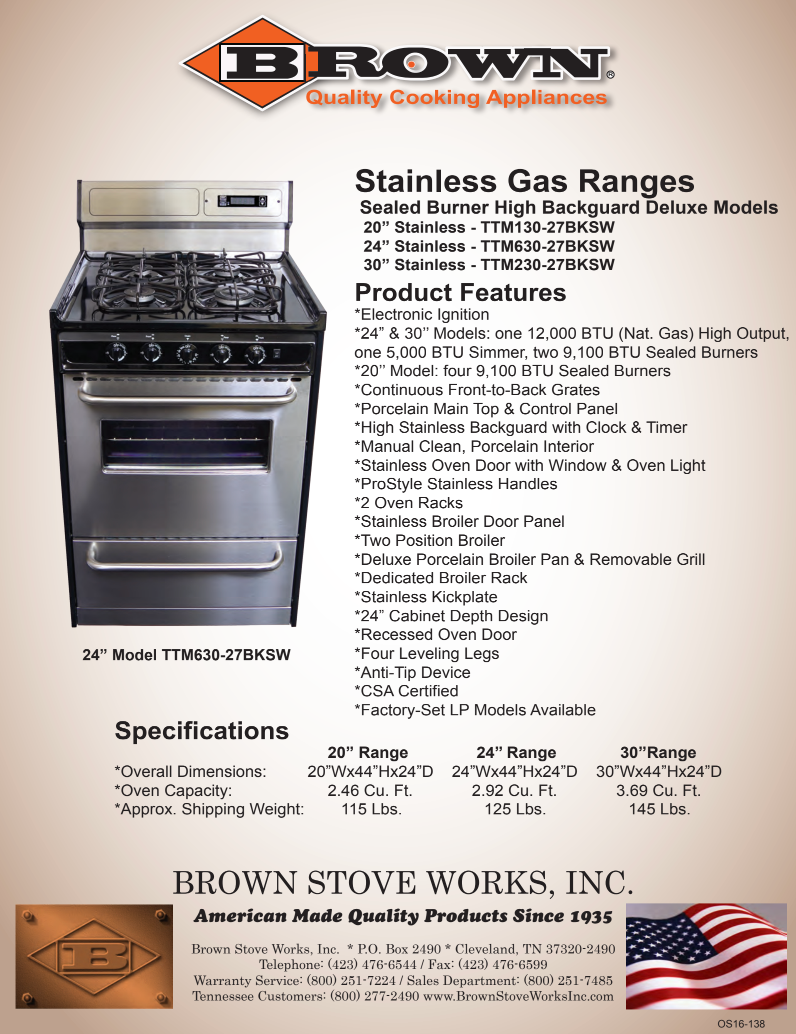 A stainless steel stove with four burners and an oven