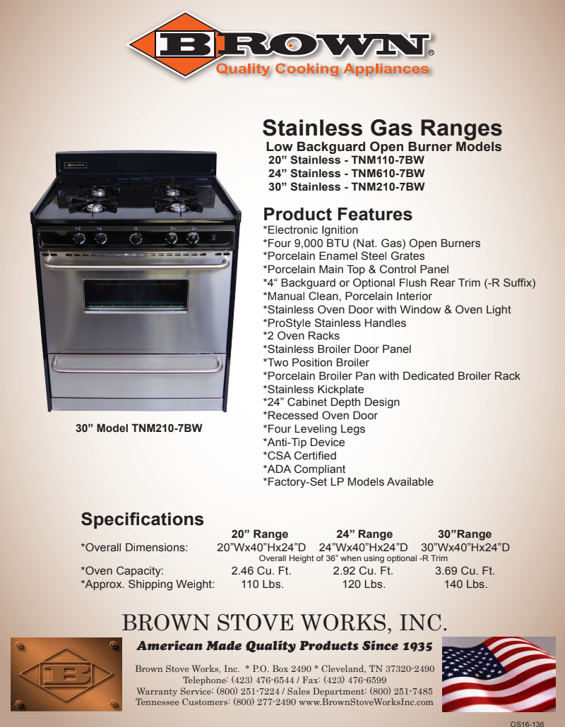 A stainless steel stove with a black top and black burners