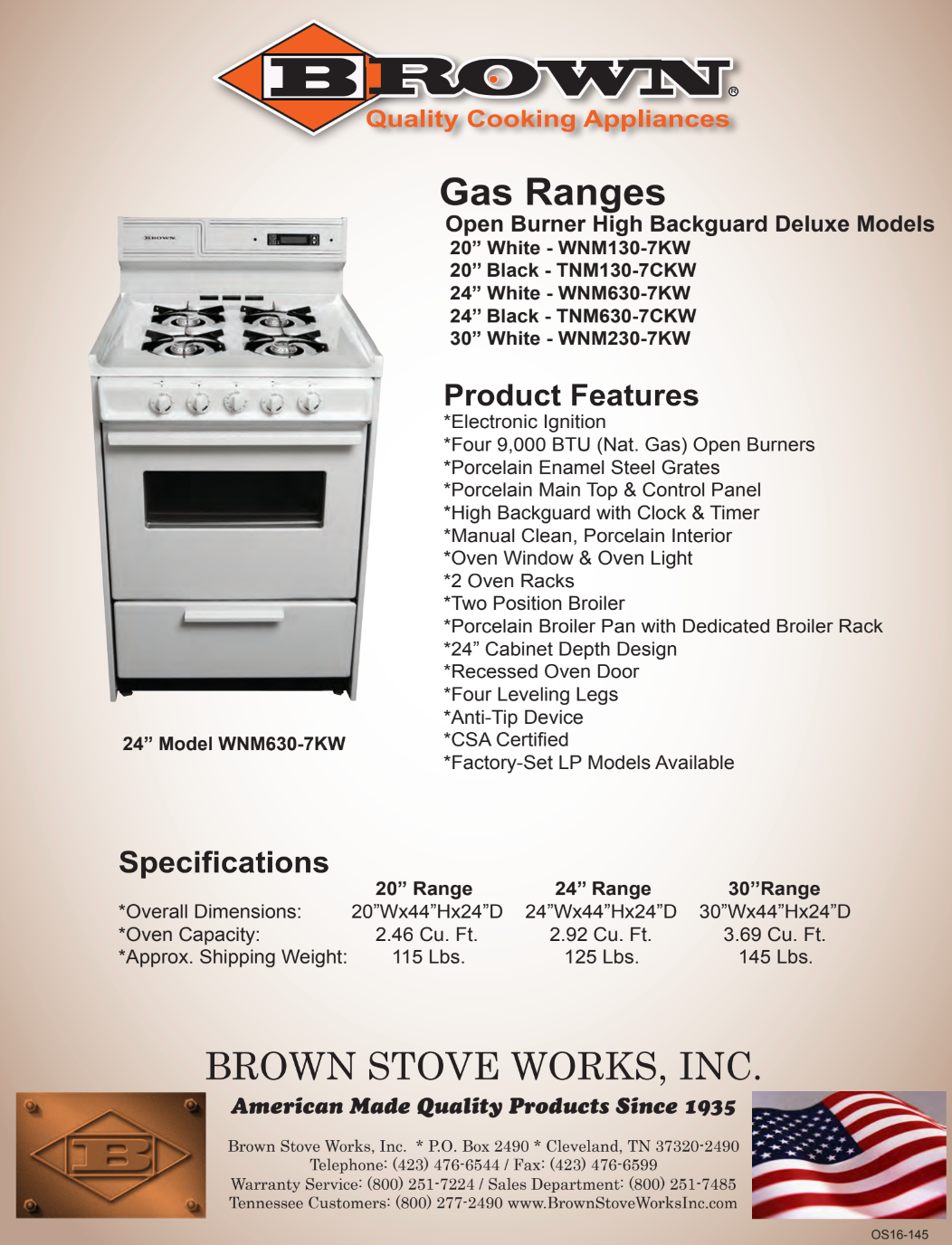 A white gas stove with four burners and an oven on a white background.