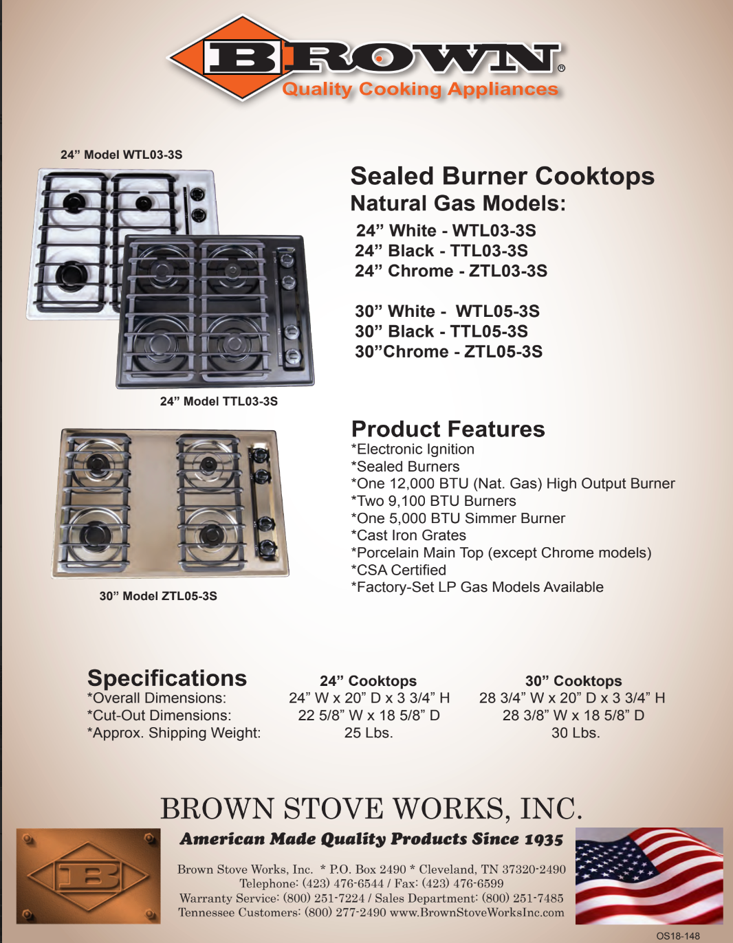 A white stove top with black burners and knobs