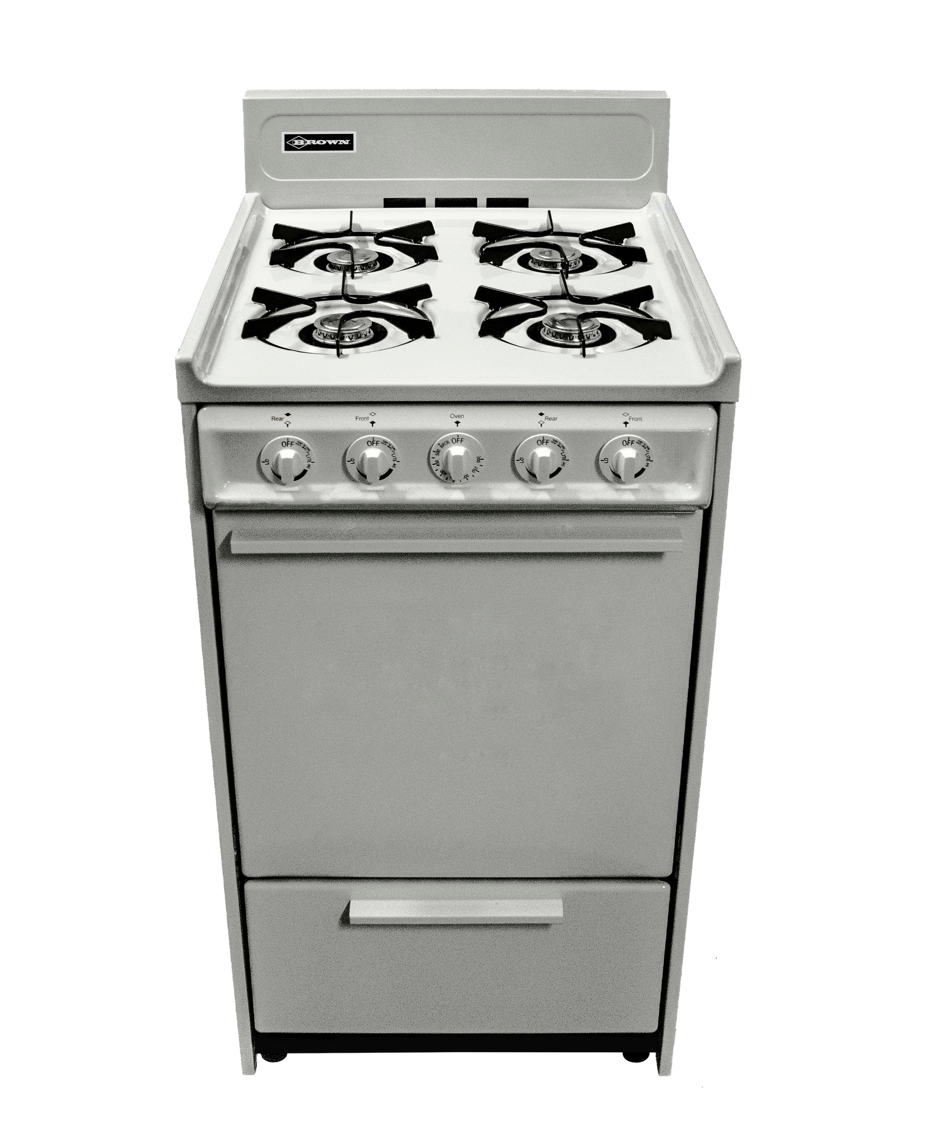 Gas Ranges - Open Burner Economy Broiler Models