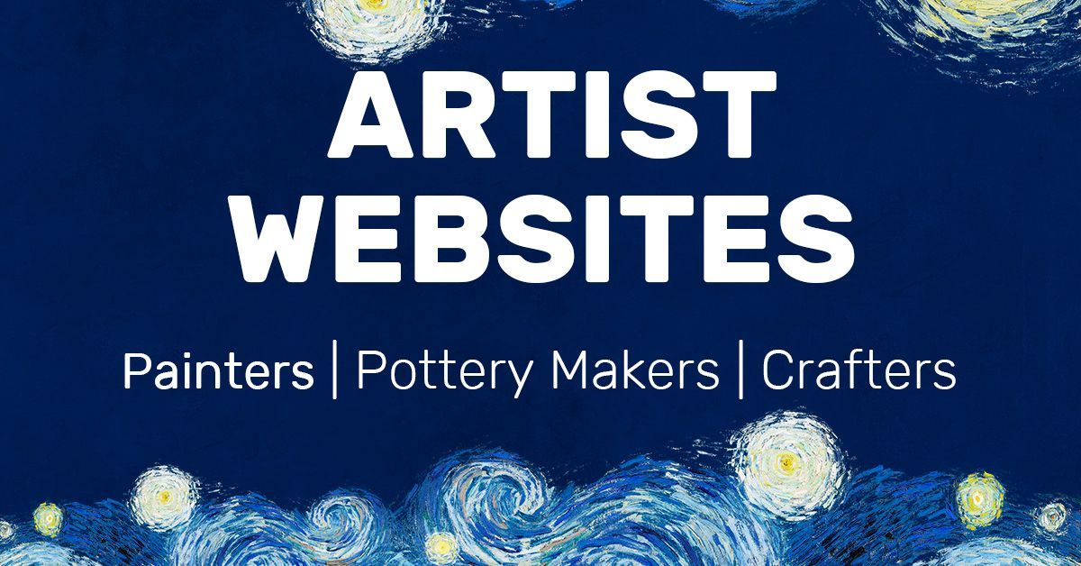 artist website design
