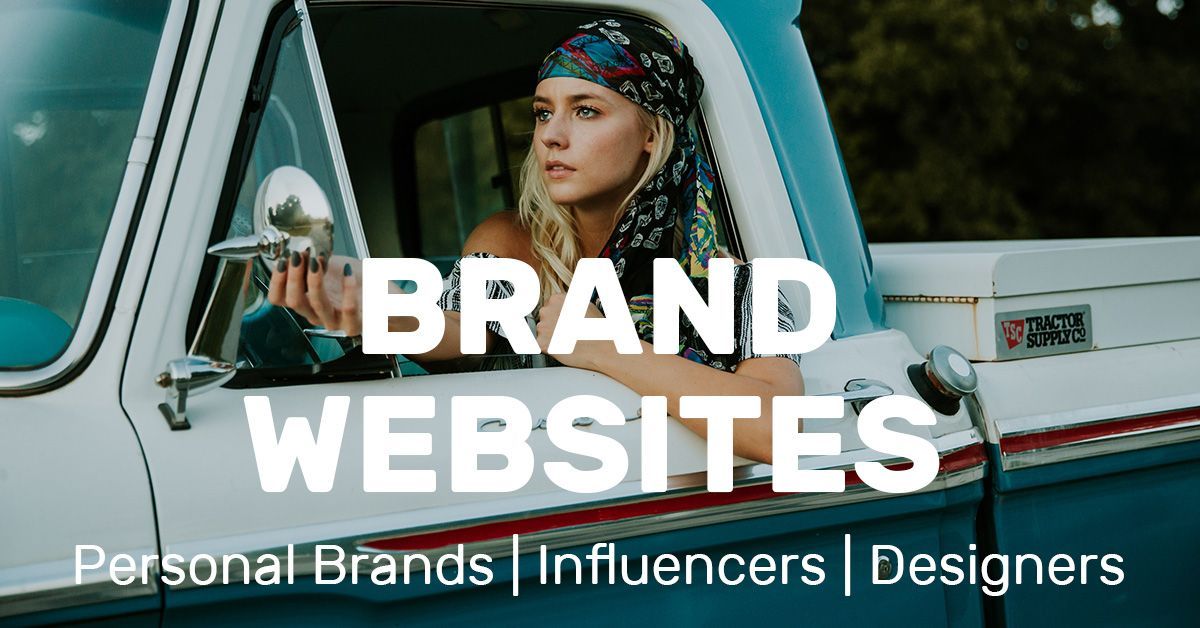 personal brand websites