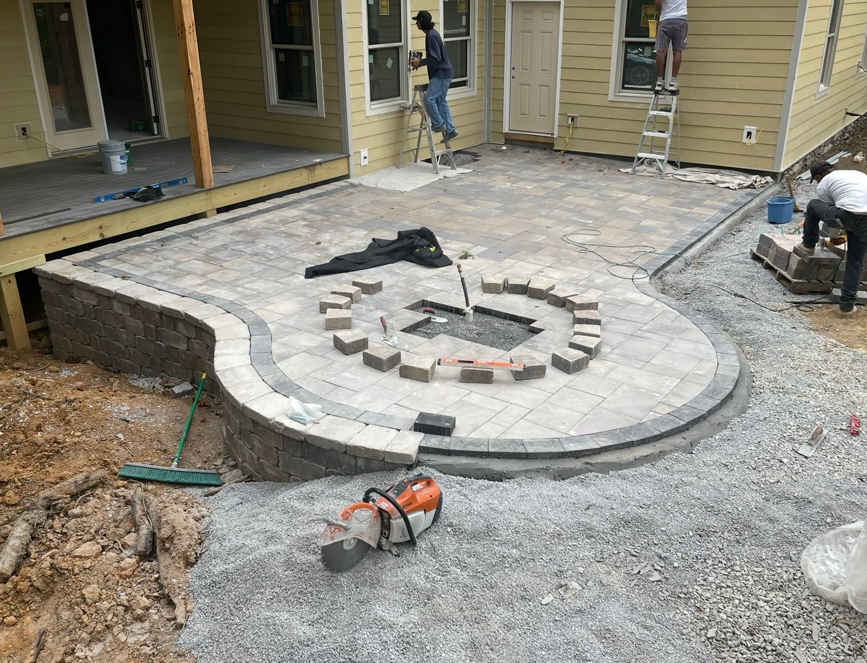 Stamped Paving — Knoxville, TN — DMD Masonry, LLC