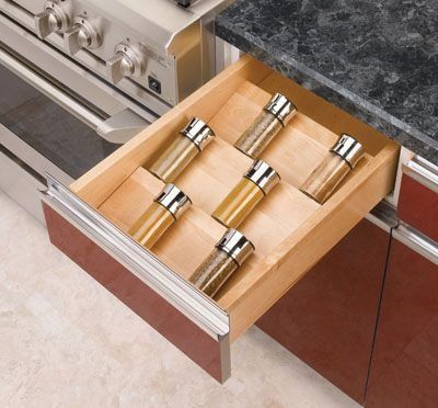 Drawer Spice Rack