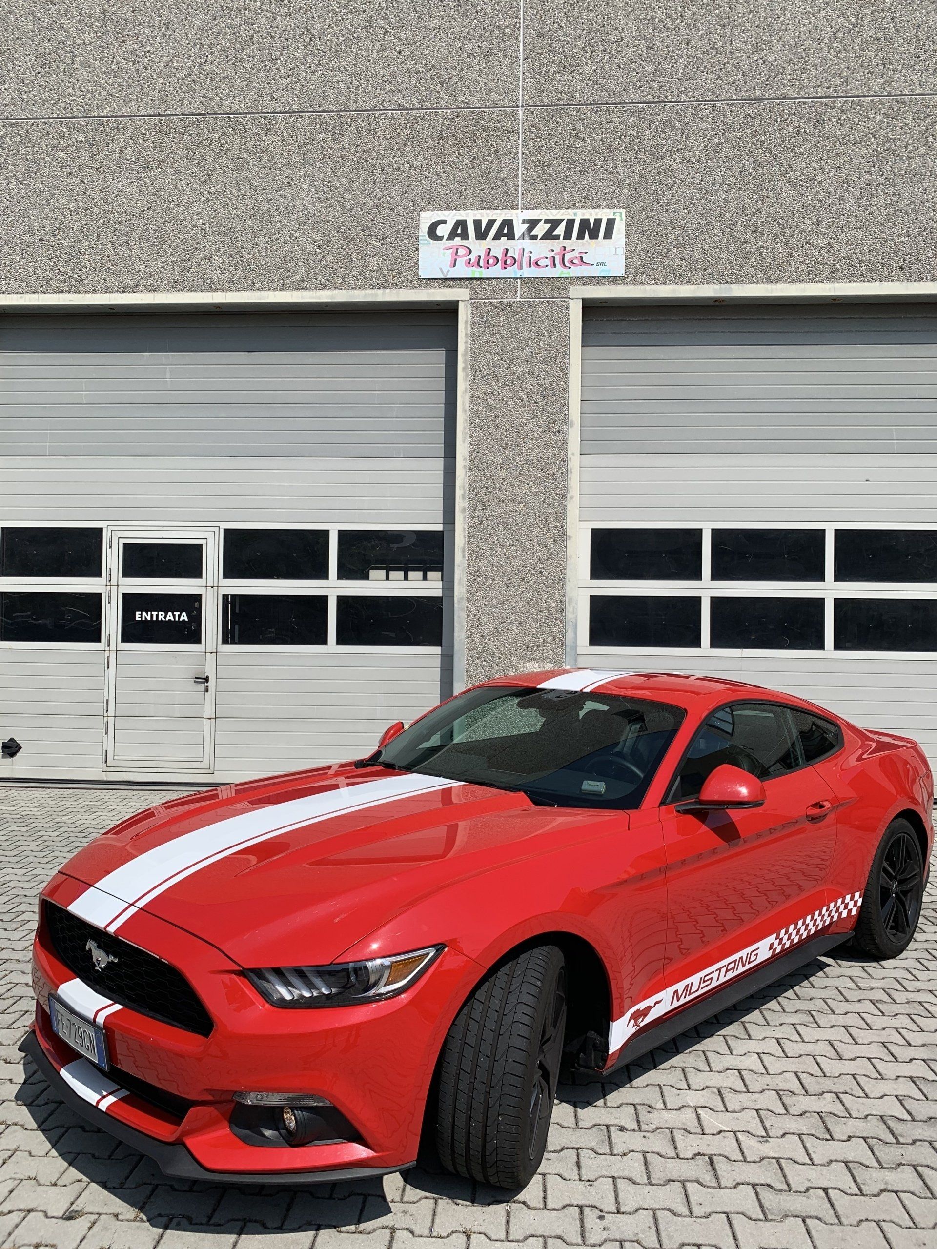 mustang rossa