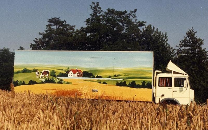 decorazione camion Mulino Bianco