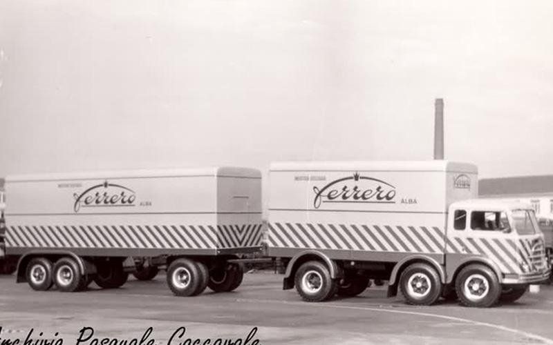decorazione camion Ferrero