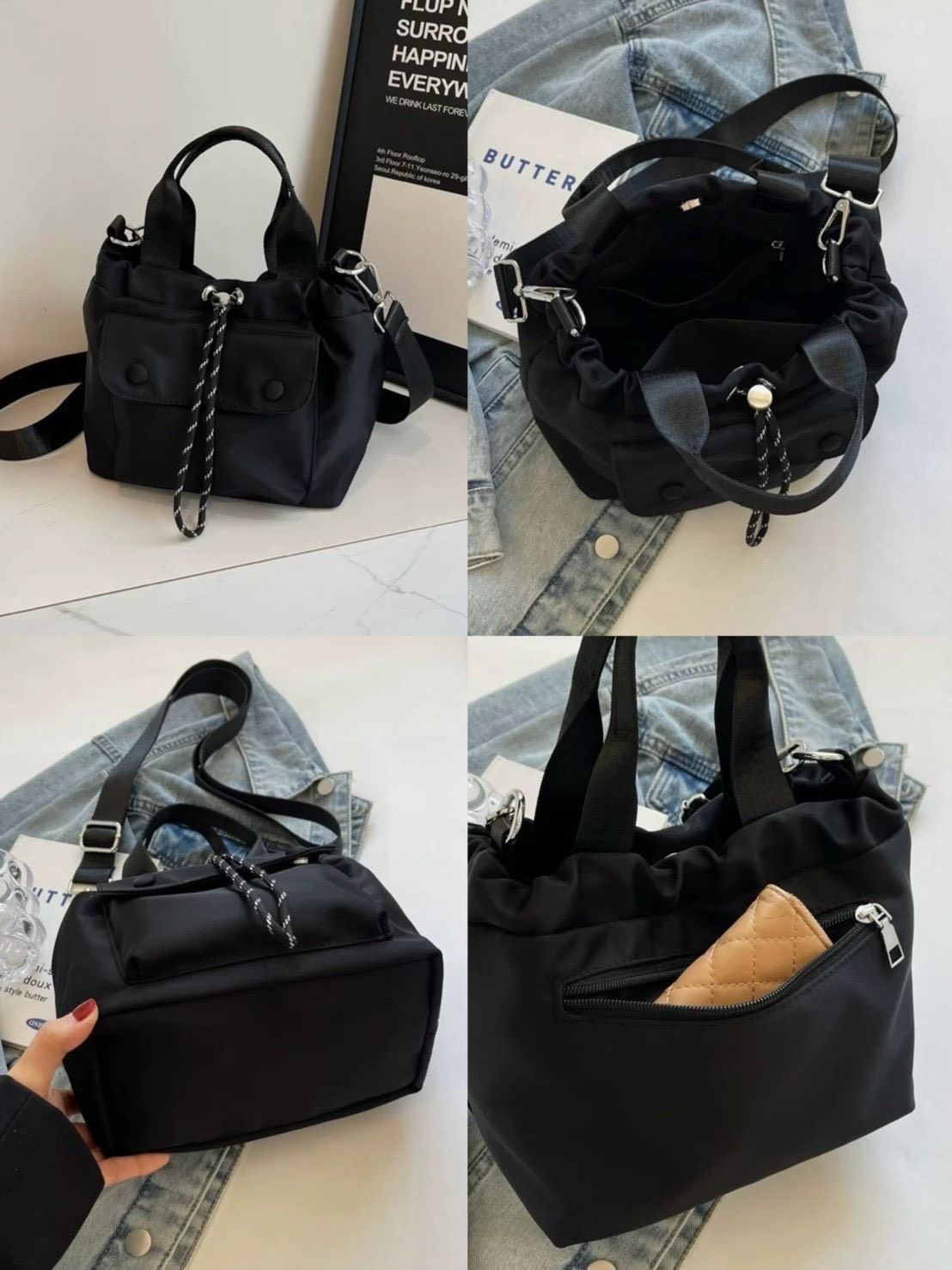 一包搞定尼龍拉束包