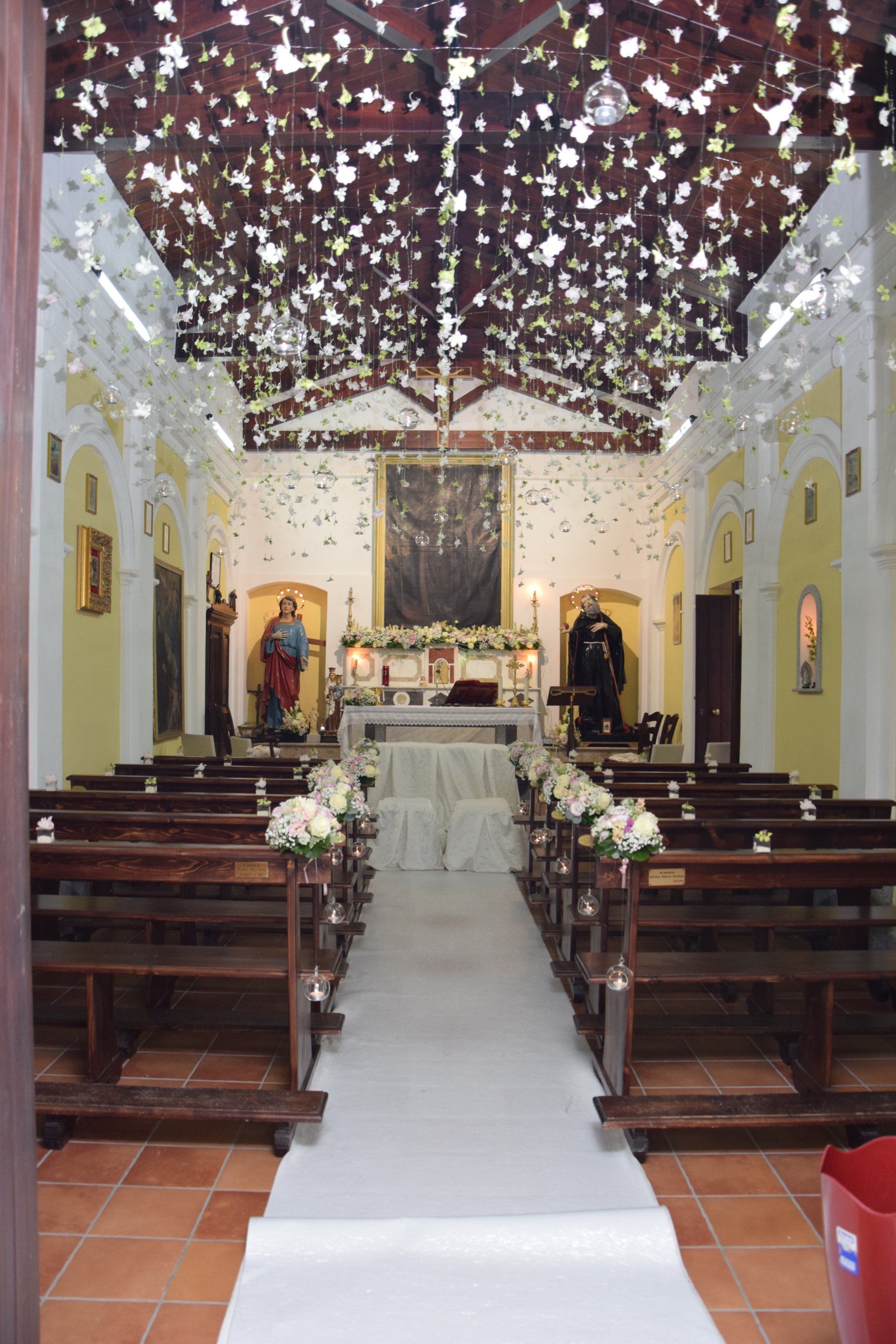 addobbo floreale chiesa