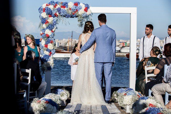cornice floreale matrimonio