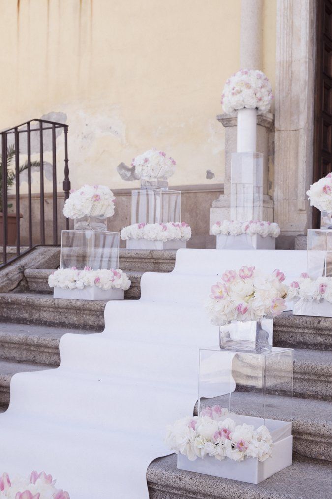 addobbo matrimonio scala