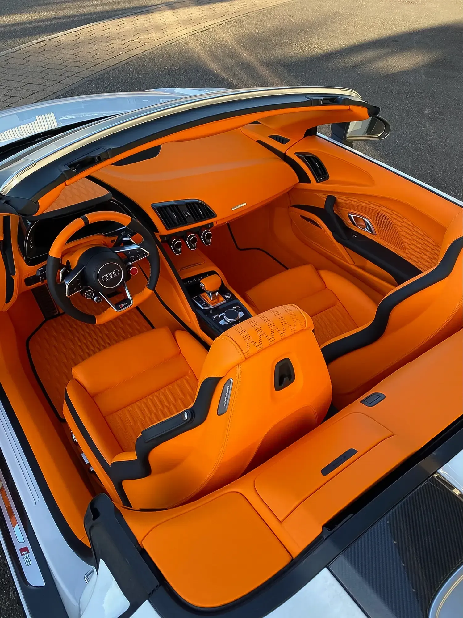 Audi R8 Spyder, Interieur-Design