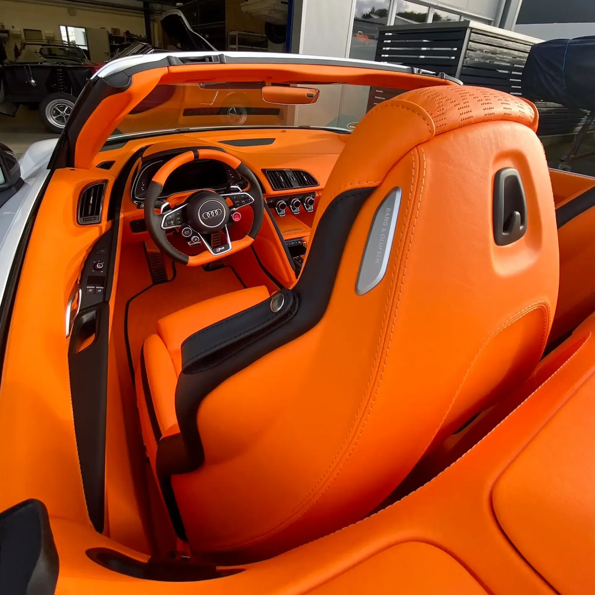 Audi R8 Spyder, Interieur Veredelung