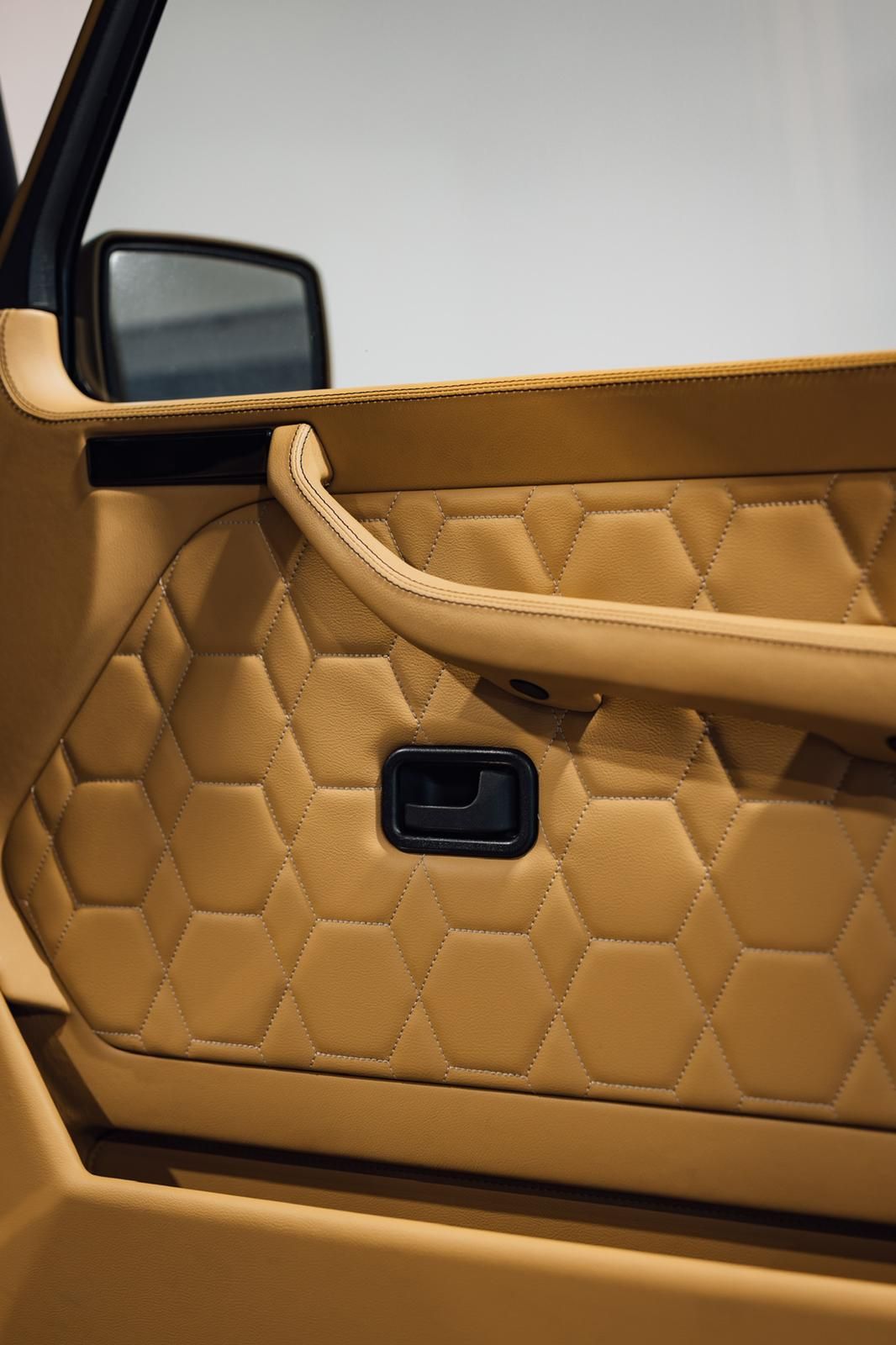 MB G-Wagon, custom interior design, cnc-stitching