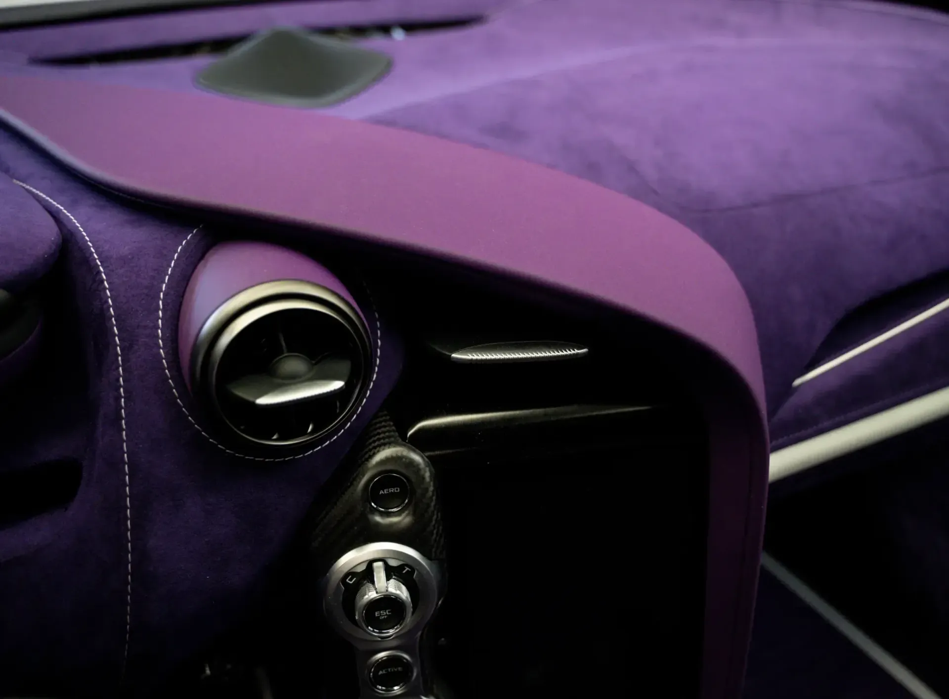 MCLAREN 720S, custom interior, detail