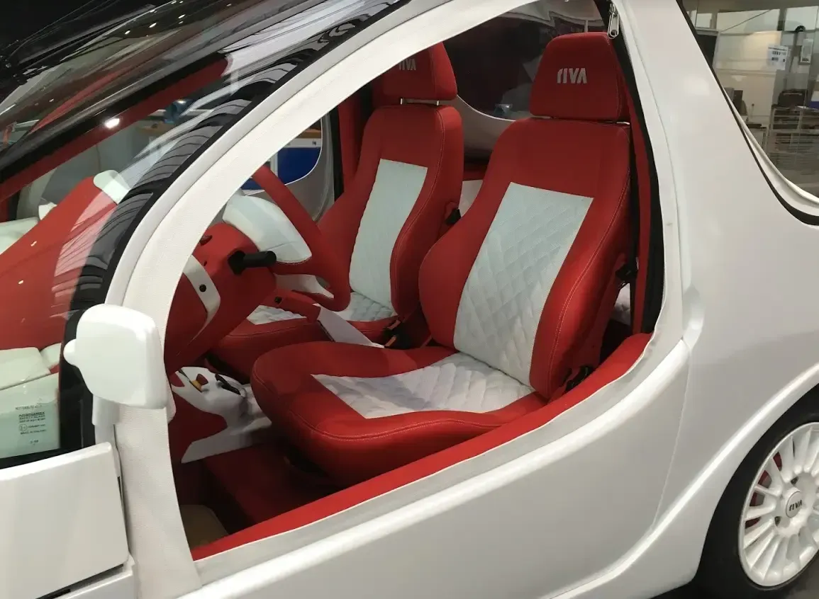 Riva eCar, Interior Design, Seats