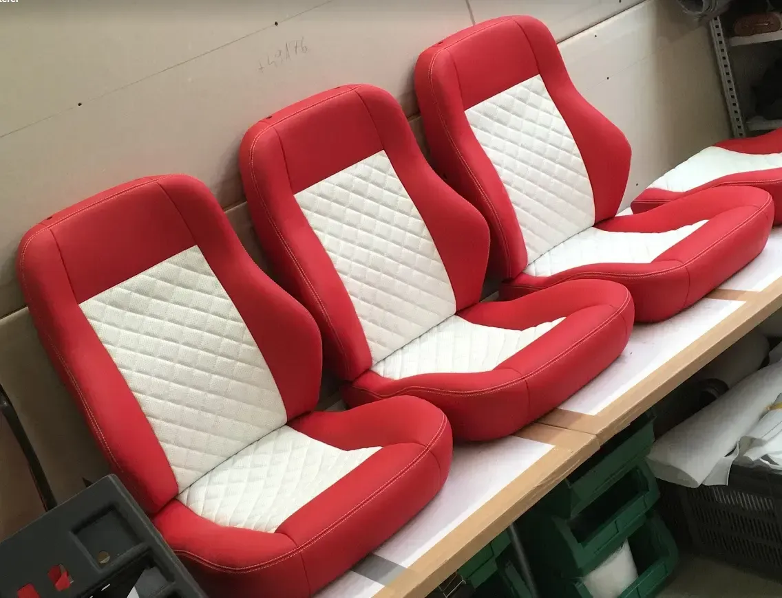 Riva eCar, Interior Design, Seats w. Stitching