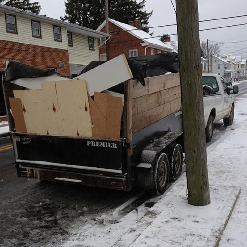 Junk removal services