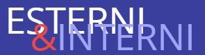 ESTERNI & INTERNI - PRODOTTI PER L'EDILIZIA-LOGO