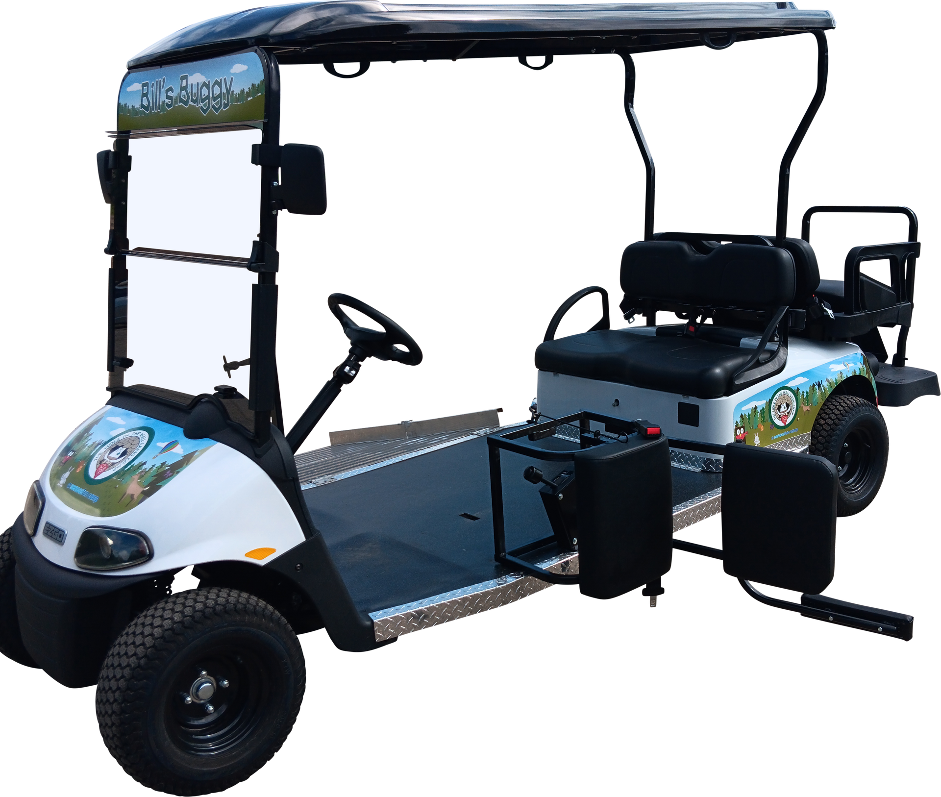 PHED Mobility Gas EZGO Wheelchair Golf Cart