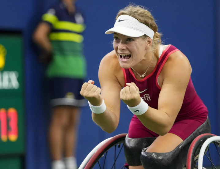 Diede  wins US Open women’s wheelchair