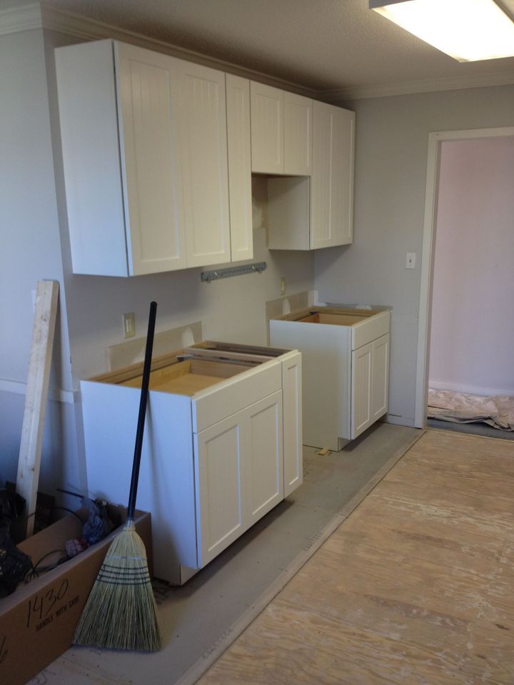 House with White Cabinet — Wilmington, NC — Swanson Construction & Development Inc