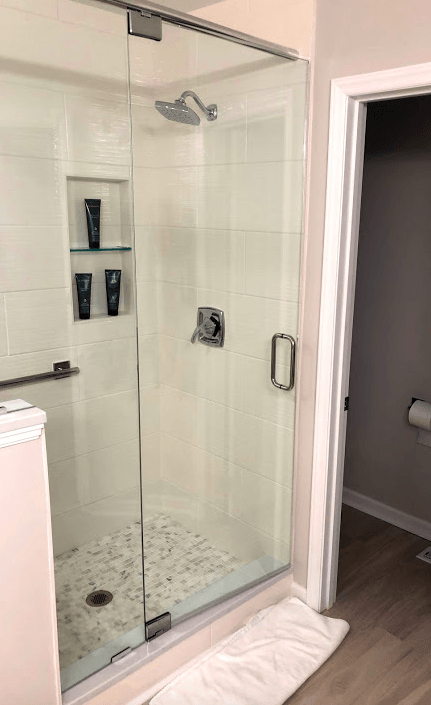 Modern Bathroom Interior — Wilmington, NC — Swanson Construction & Development Inc