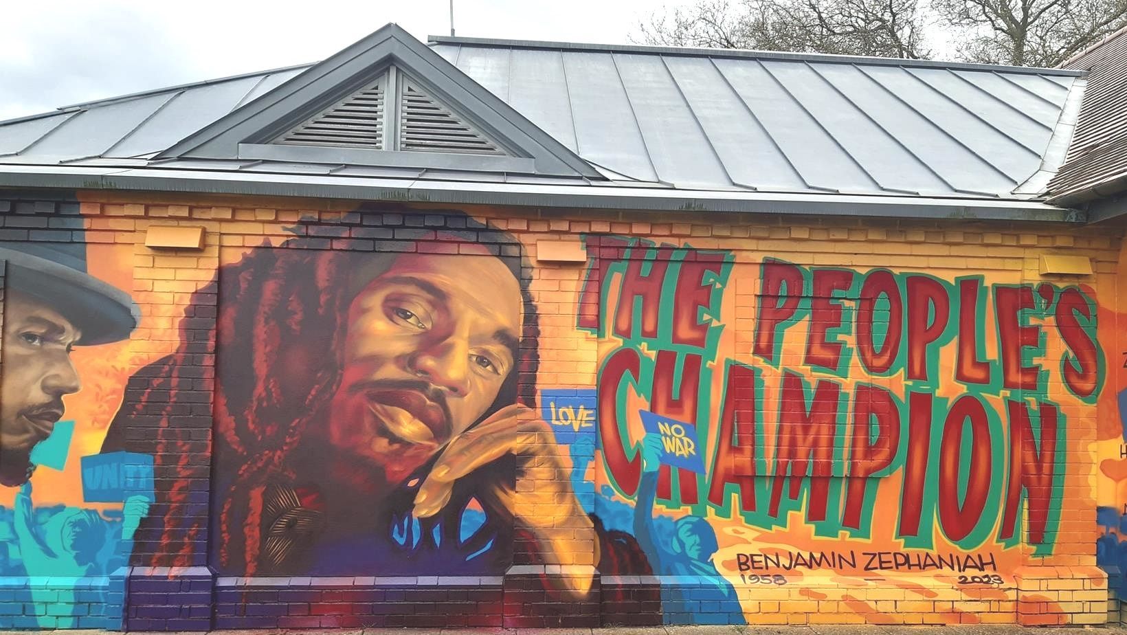 New Benjamin Zephaniah mural unveiled