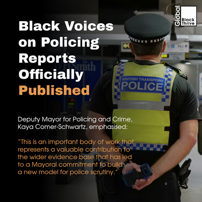 Black Voices on Policing report cover