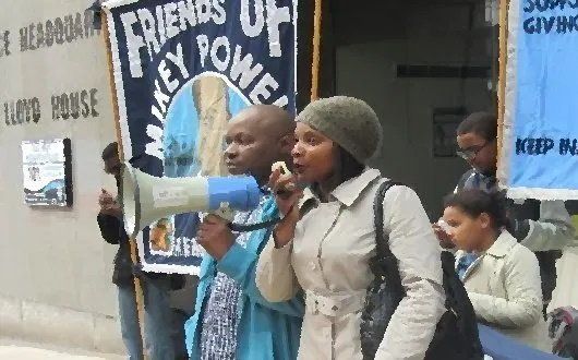 Mikey Powell Family at public demo
