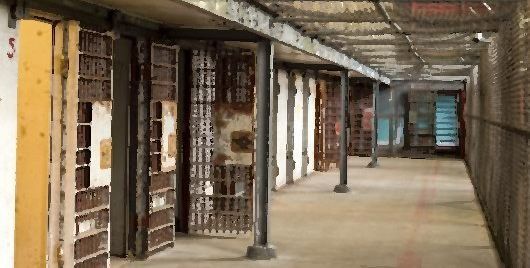 Disused prison block