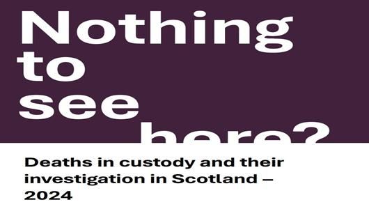 SCCJR - Deaths in Custody and their Investigation in Scotland (2024)