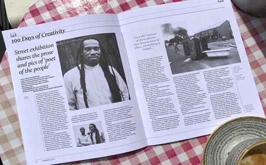 Benjamin Zephaniah exhibition, Birmingham